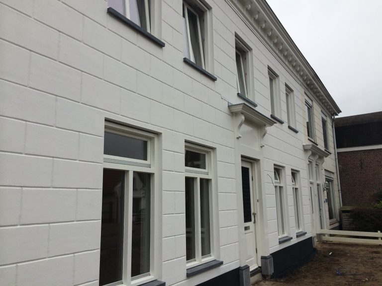 Buitenstucwerk, buitengevelisolatie, gevelisolatie