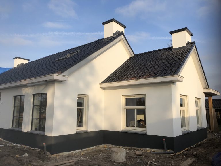 Buitenstucwerk, buitengevelisolatie, gevelisolatie